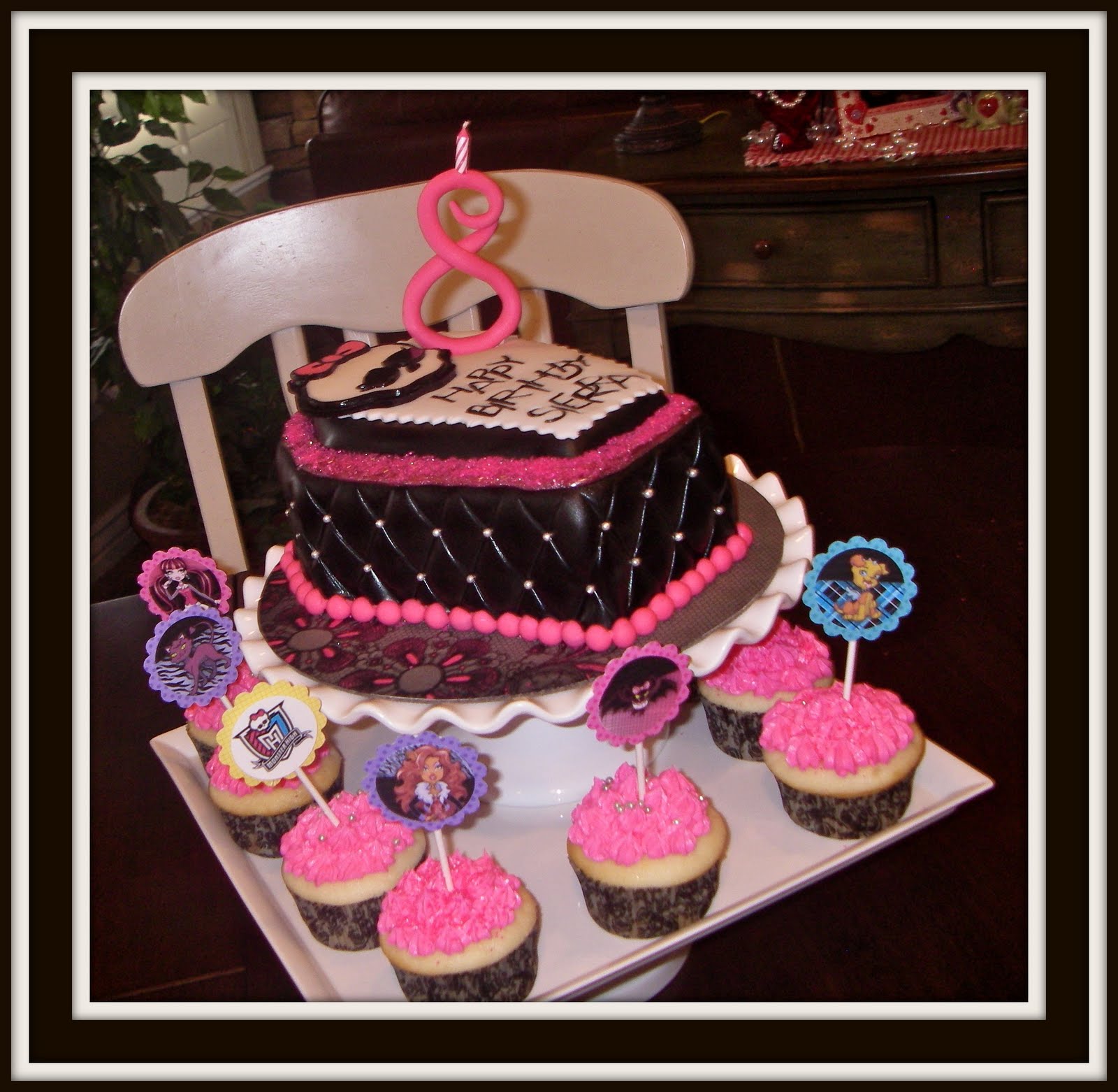 Monster High Birthday Cakes & Cupcakes Monster High Birthday Cakes & Cupcakes