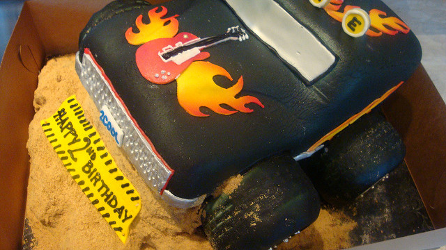 Monster Truck Birthday Cake Monster Truck Birthday Cake