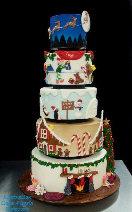 Night Before Christmas Cake Night Before Christmas Cake