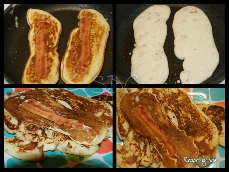 Pancake Wrapped Bacon Pancake Wrapped Bacon