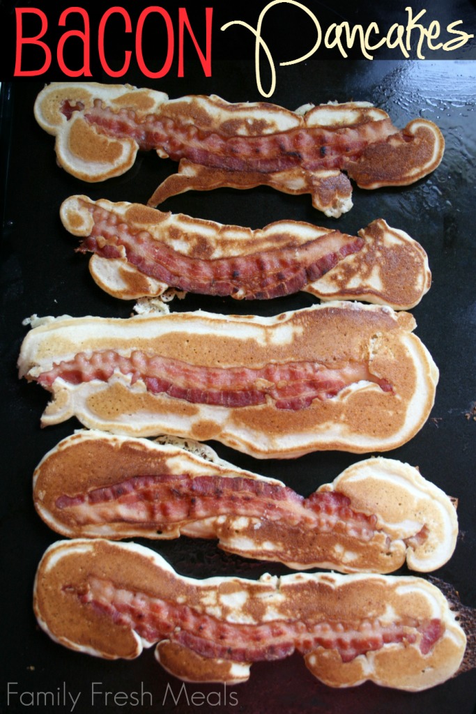 Pancakes and Bacon Breakfast Pancakes and Bacon Breakfast