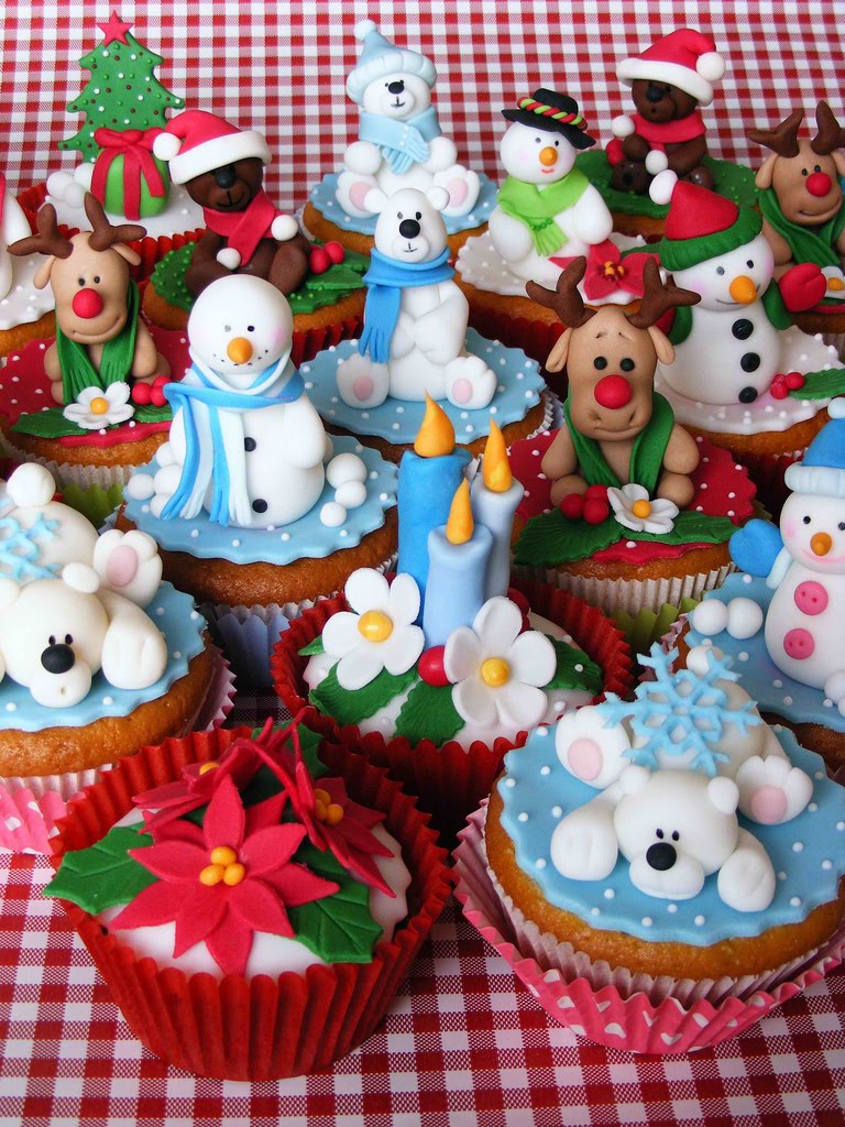 Pretty Christmas Cupcakes Pretty Christmas Cupcakes