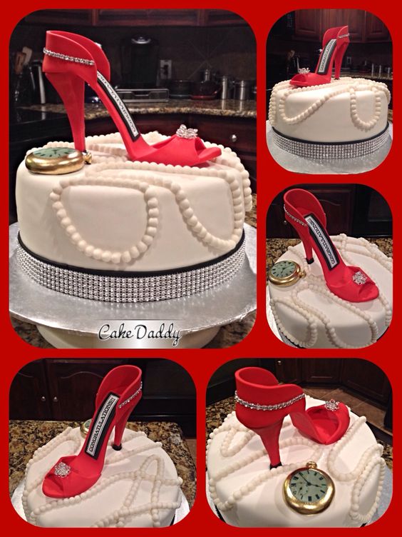 Red Stiletto Shoe Cake Red Stiletto Shoe Cake