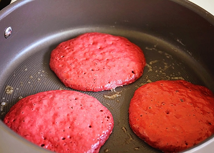 Red Velvet Pancakes Red Velvet Pancakes
