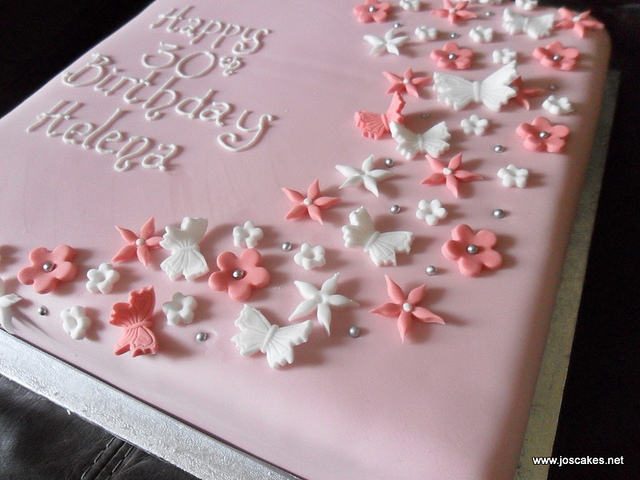 Single Layer Birthday Cake Single Layer Birthday Cake