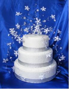 Snowflake-Wedding-Cakes-Toppers