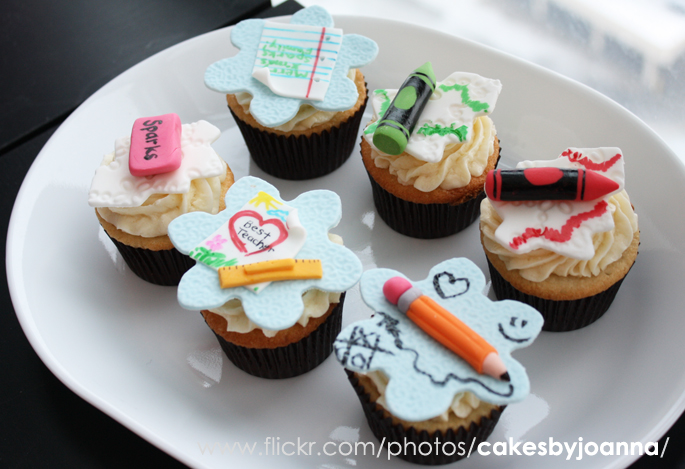 Teacher Cupcakes Teacher Cupcakes