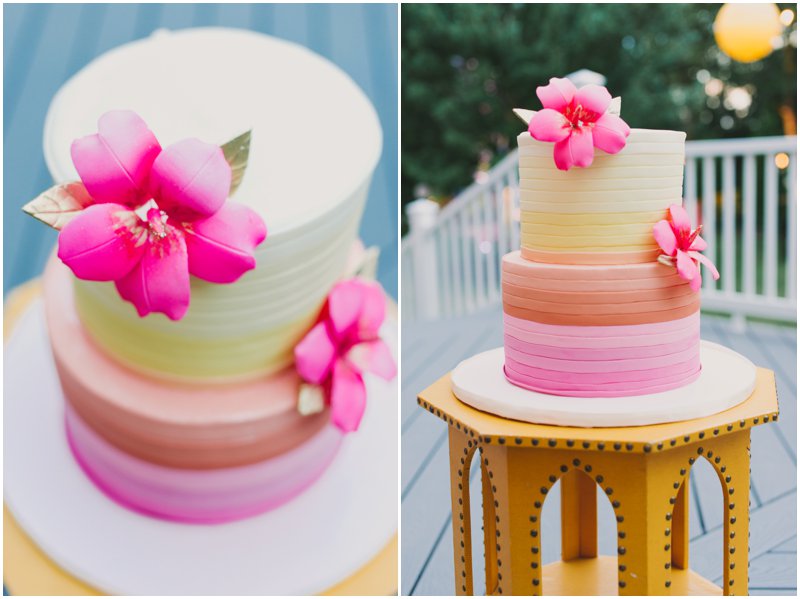 9 Photos of Tropical Theme Engagement Party Cakes