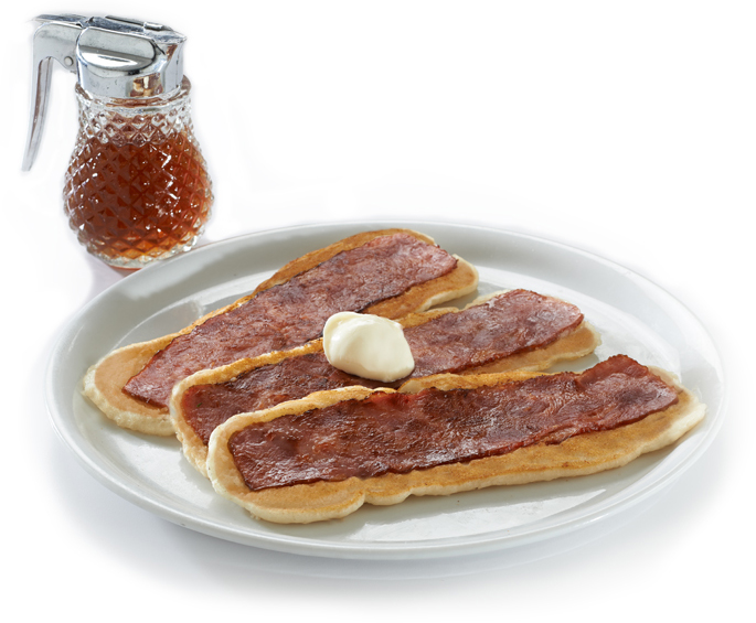 Turkey Bacon Pancakes Turkey Bacon Pancakes