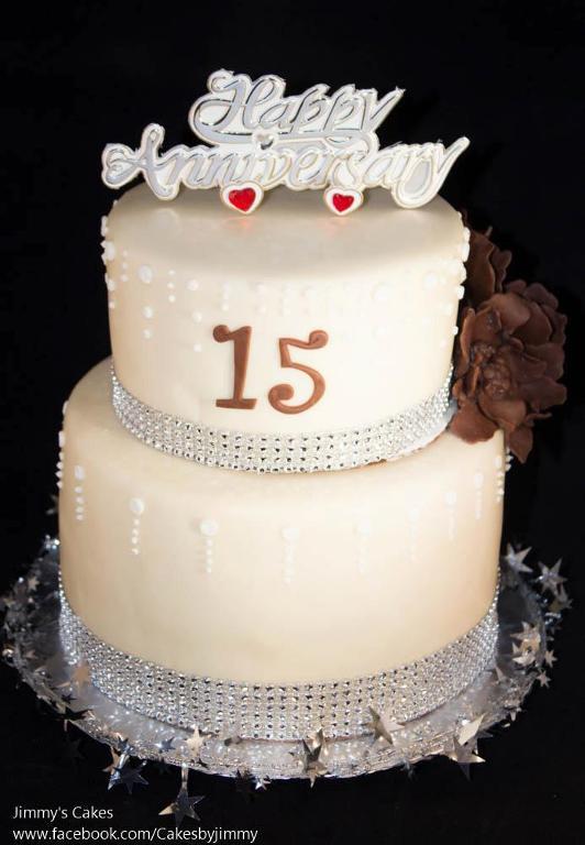 15th Year Anniversary Cake 15th Year Anniversary Cake