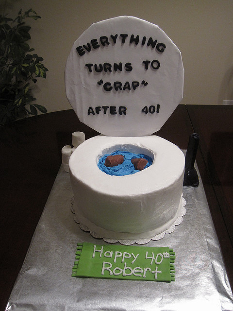 40th Birthday Cake