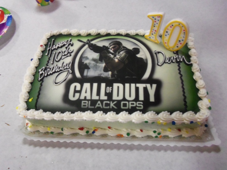 12 Call Of Duty Cakes Cake Kit Photo Birthday Cake Call Of Duty