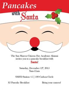 Breakfast with Santa Fundraiser Ideas Breakfast with Santa Fundraiser Ideas