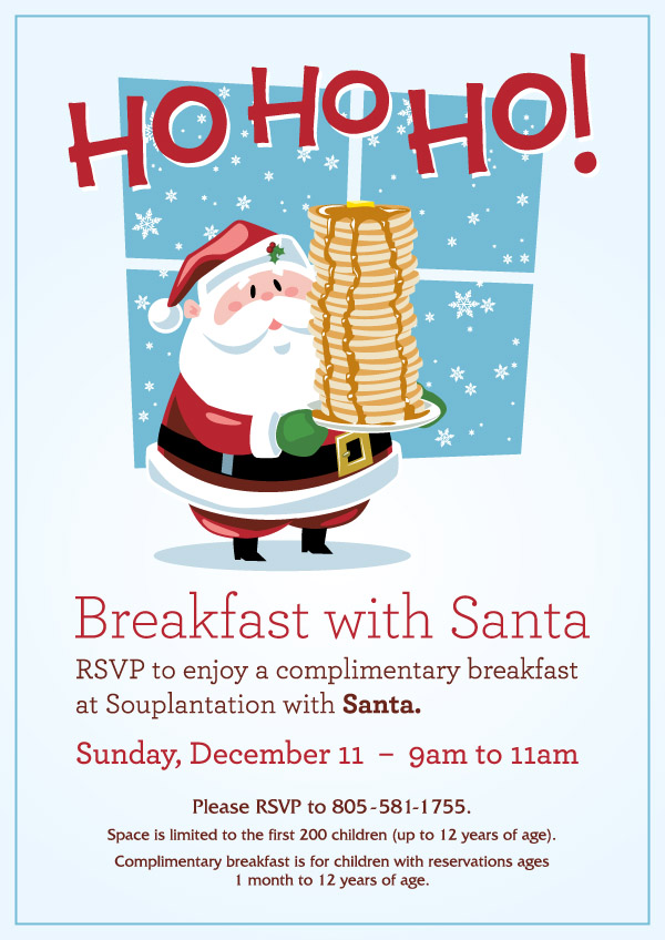 Breakfast with Santa Breakfast with Santa