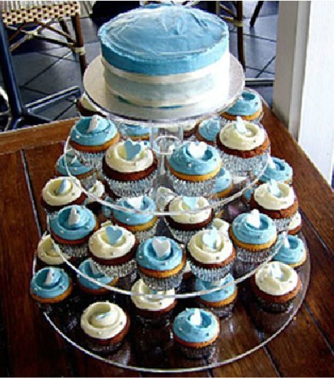 Cake and Cupcake Display Stand