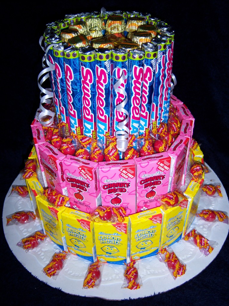 Cake Decorated with Candy
