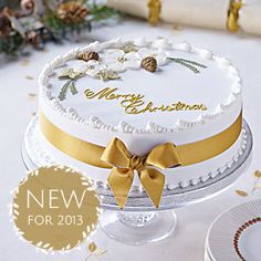 Christmas Cake with Royal Icing Recipe