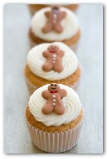 Christmas Gingerbread Men Cupcakes Ideas Christmas Gingerbread Men Cupcakes Ideas