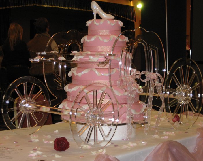 Cinderella Theme Wedding Cake Cinderella Theme Wedding Cake