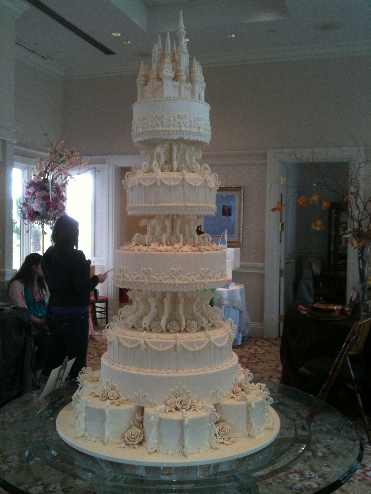 Disney Castle Wedding Cake Disney Castle Wedding Cake