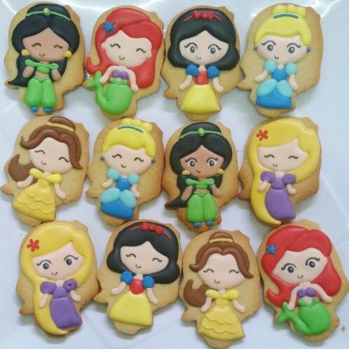 Disney Princess Cookies Disney Princess Cookies