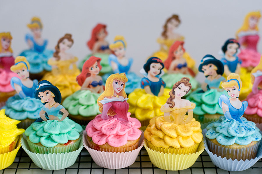 Disney Princess Cupcakes Disney Princess Cupcakes