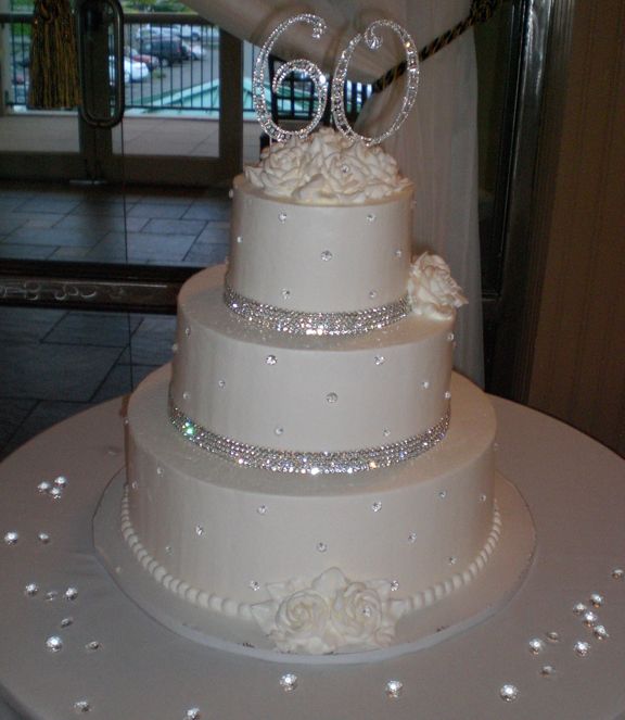 Elegant Buttercream Wedding Cake Elegant Buttercream Wedding Cake
