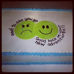 Going Away Cake Ideas Going Away Cake Ideas