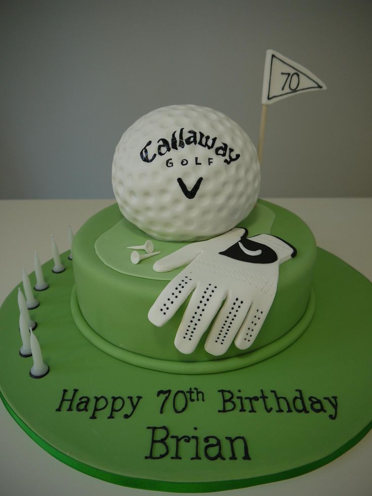 Golf Birthday Cake Golf Birthday Cake