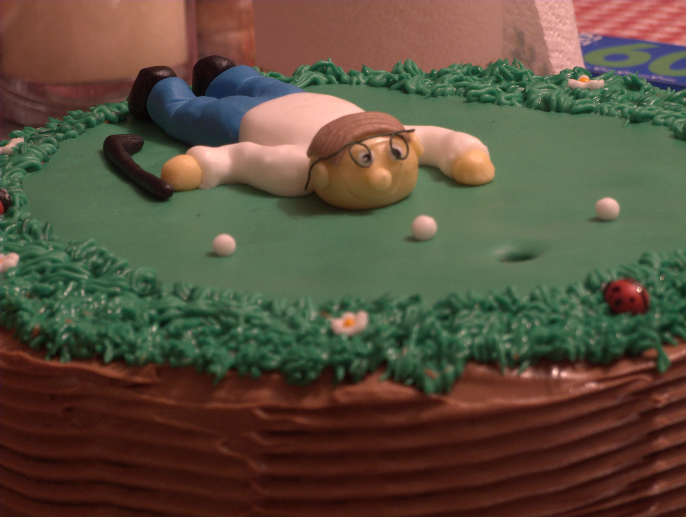 Golf Themed Retirement Cake Golf Themed Retirement Cake