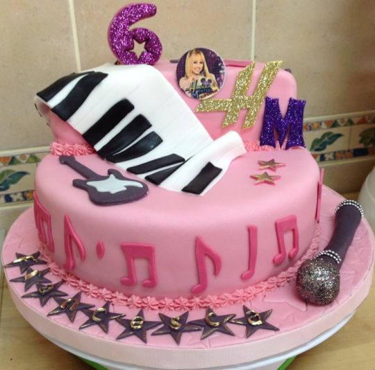 Hannah Montana Birthday Cake Hannah Montana Birthday Cake