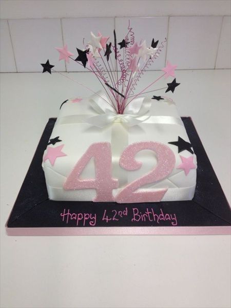 Happy 42nd Birthday Cake Happy 42nd Birthday Cake