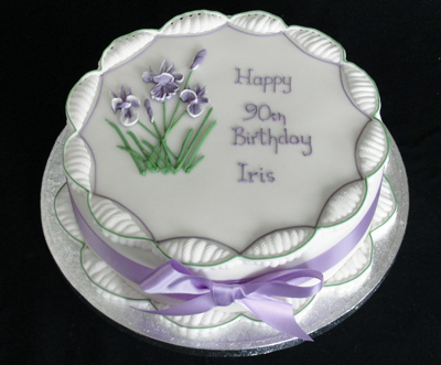 Happy Birthday Iris Cake