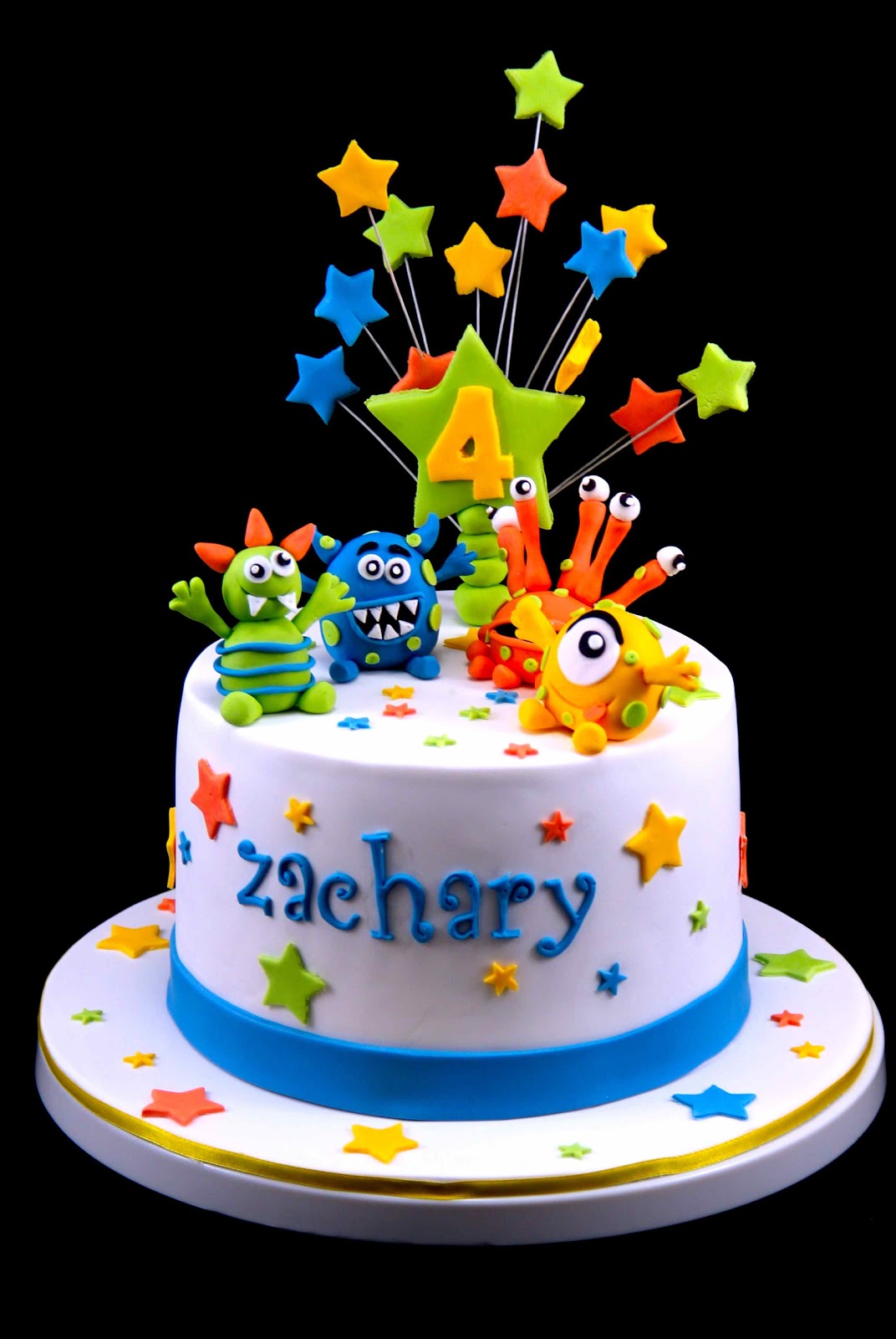 Little Monsters Birthday Cake Boys Little Monsters Birthday Cake Boys