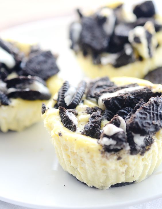 Mini Oreo Cheesecakes Mini Oreo Cheesecakes