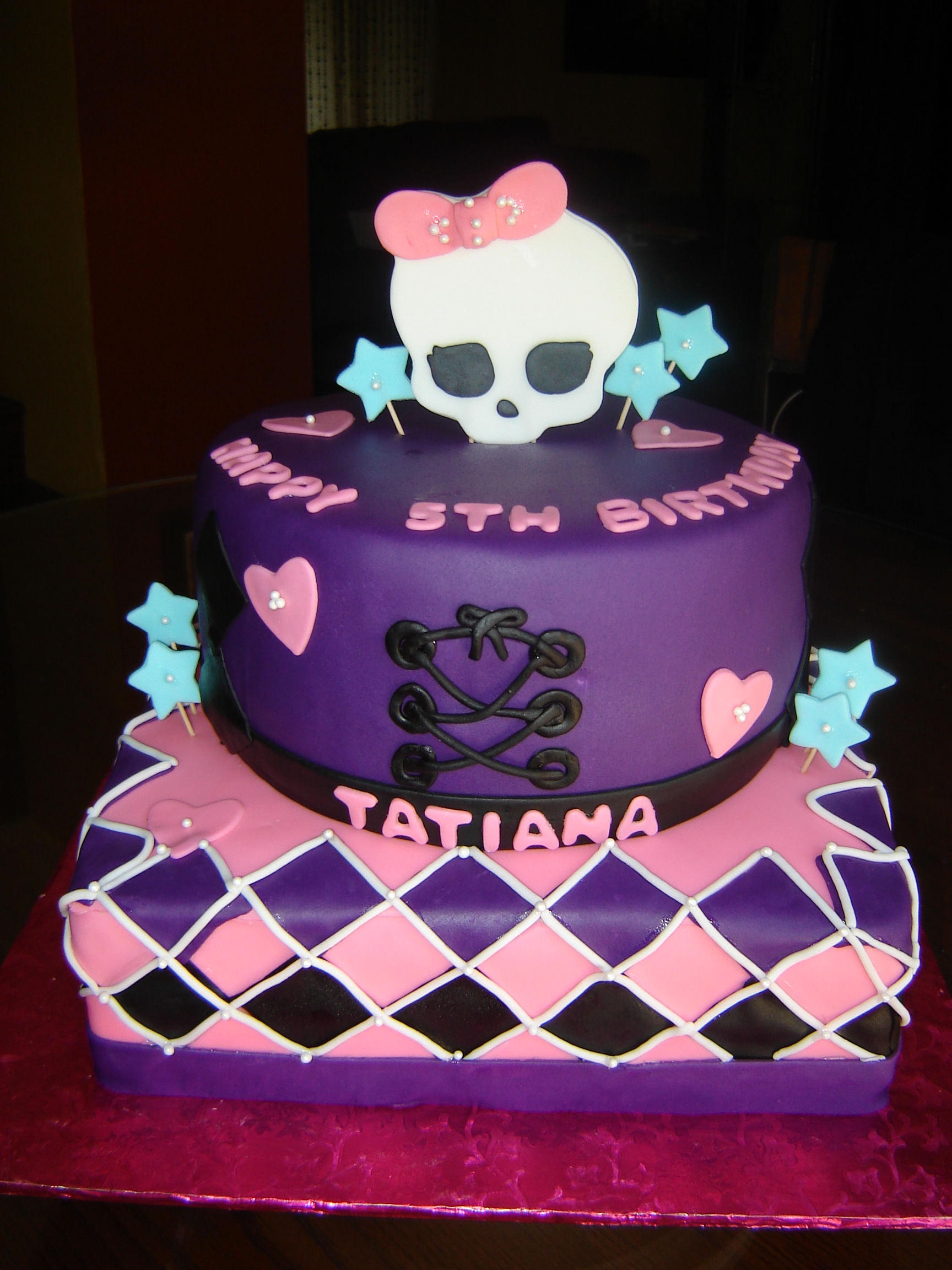 Monster High Birthday Cake Ideas