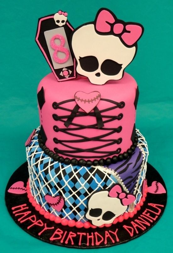 Monster High Birthday Cake Monster High Birthday Cake