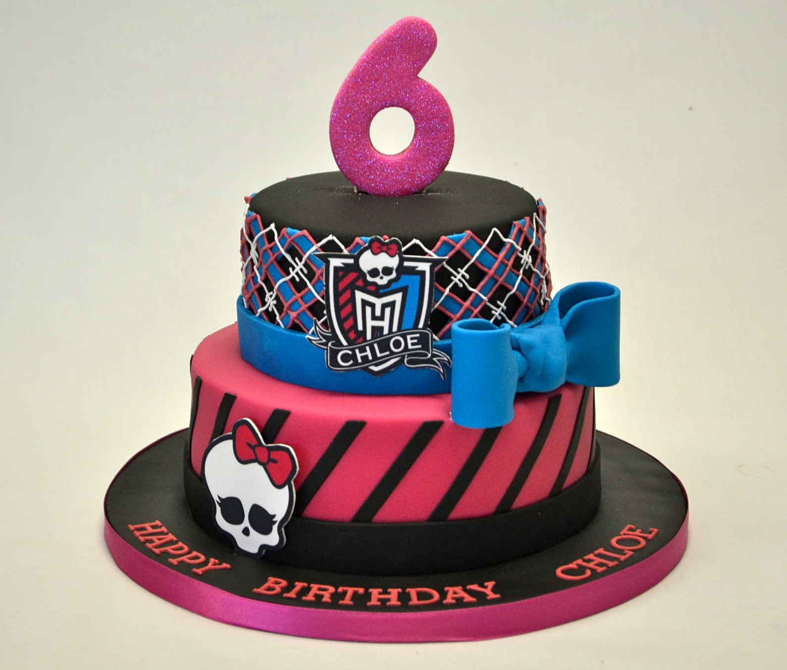 Monster High Cake 2 Tier Monster High Cake 2 Tier