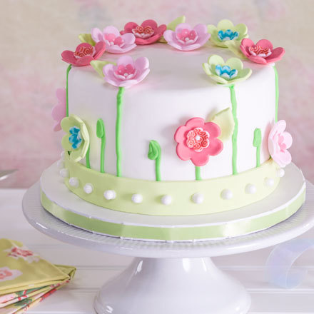 Mother's Day Fondant Cake Mother's Day Fondant Cake