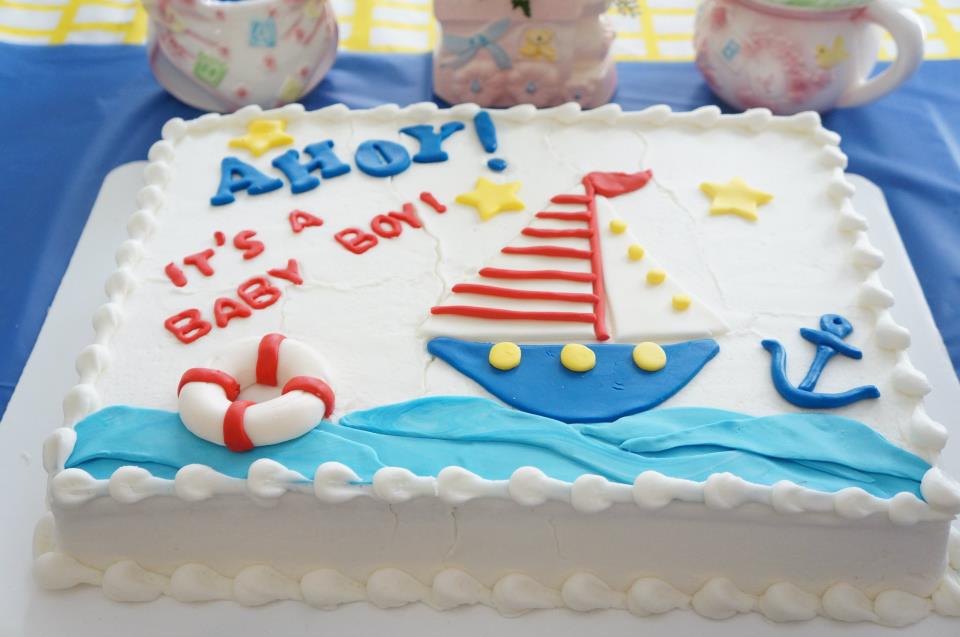 Sheet Cake For Baby Boy Shower Sheet Cake For Baby Boy Shower