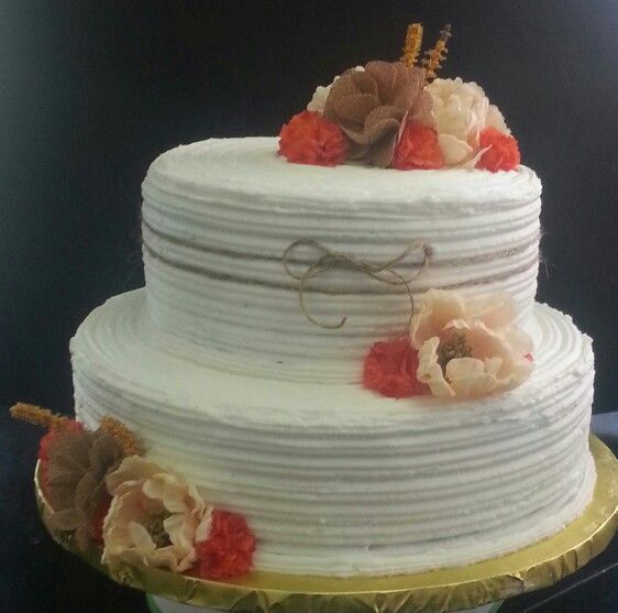 Rustic Bridal Shower Cake Rustic Bridal Shower Cake
