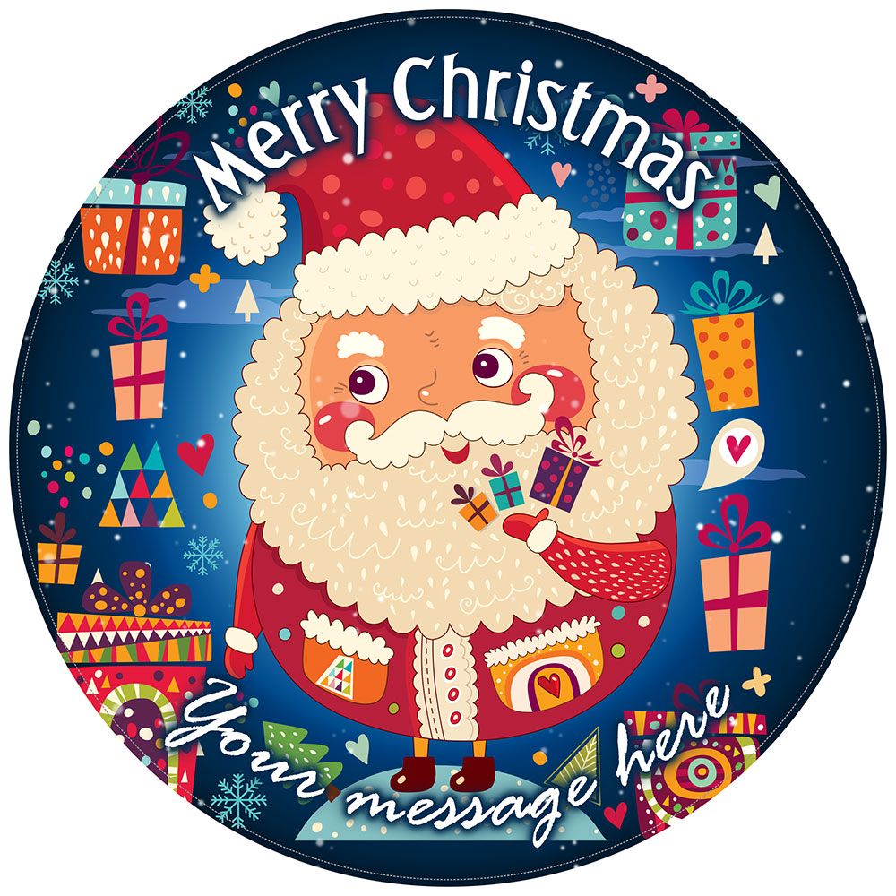 Santa Christmas Cake Topper Santa Christmas Cake Topper