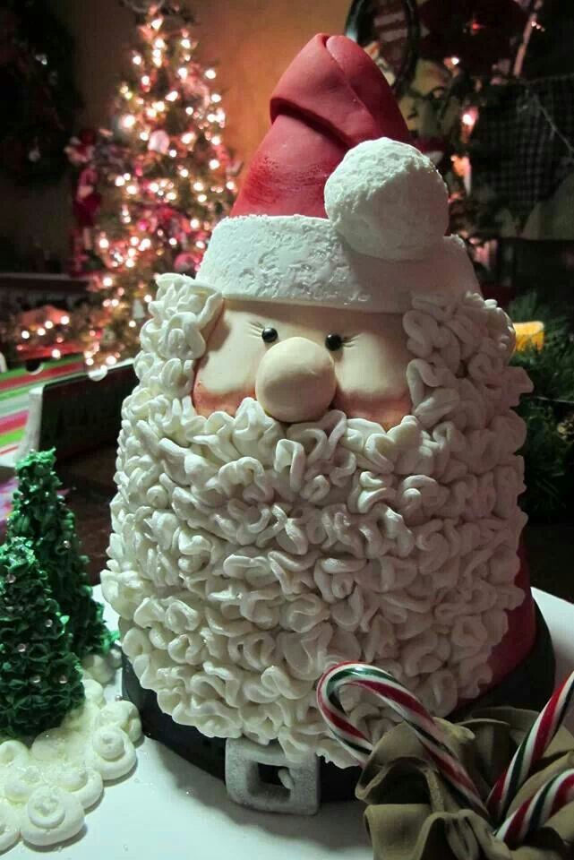 Santa Christmas Cake Santa Christmas Cake