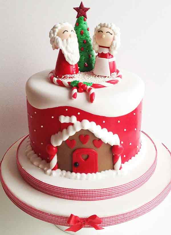 8 Photos of Funny Santa Claus Cakes 8 Photos of Funny Santa Claus Cakes