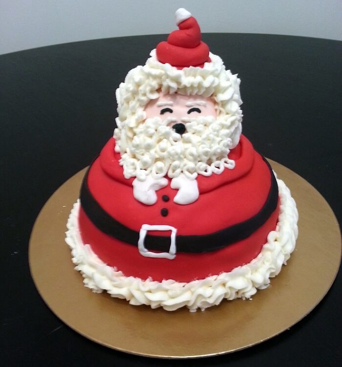 Santa Claus Christmas Cake Santa Claus Christmas Cake