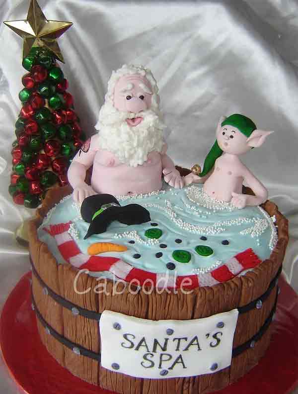 Santa Claus Christmas Cake Santa Claus Christmas Cake