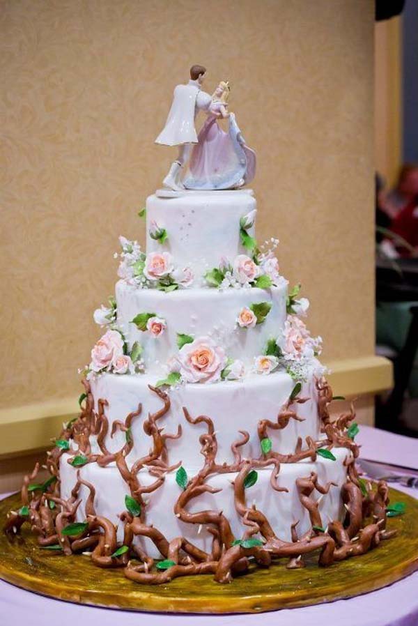 9 Photos of Magical Disney Wedding Cakes 9 Photos of Magical Disney Wedding Cakes