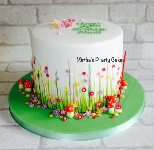 Spring Birthday Cake Spring Birthday Cake