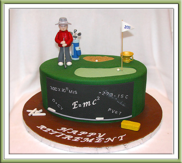Teacher Retirement Cake Teacher Retirement Cake