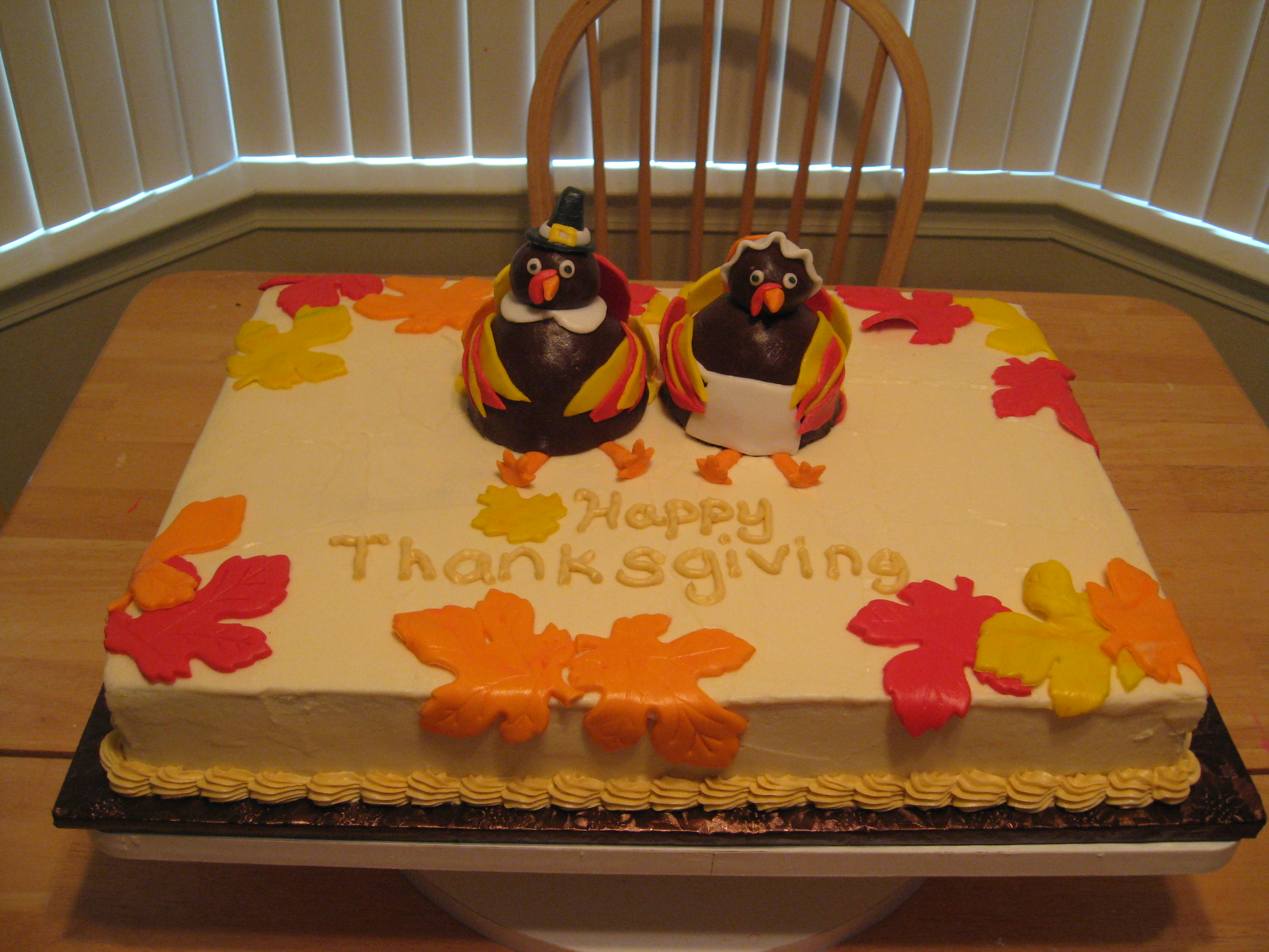 8 Photos of Professional Thanksgiving Cakes 8 Photos of Professional Thanksgiving Cakes